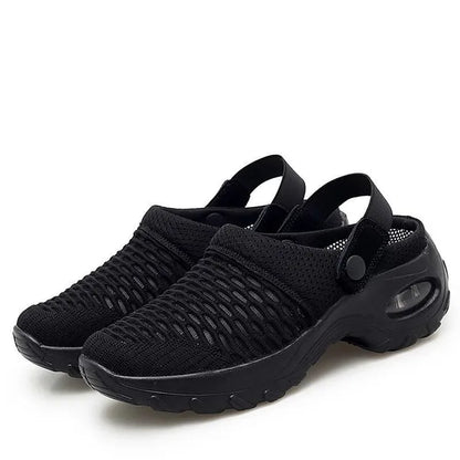 Fenna - Casual Orthopedische Instappers Dames met Luchtzool en Slingback