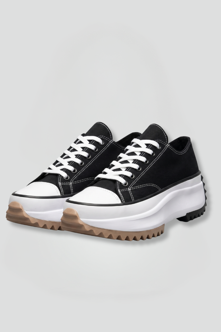 Fenna - Dames Sneakers met Ondersteunende Zool en Plateau voor de Herfst