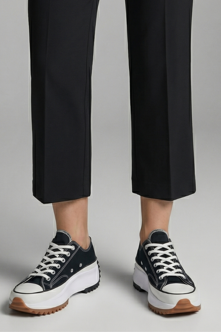 Fenna - Dames Sneakers met Ondersteunende Zool en Plateau voor de Herfst