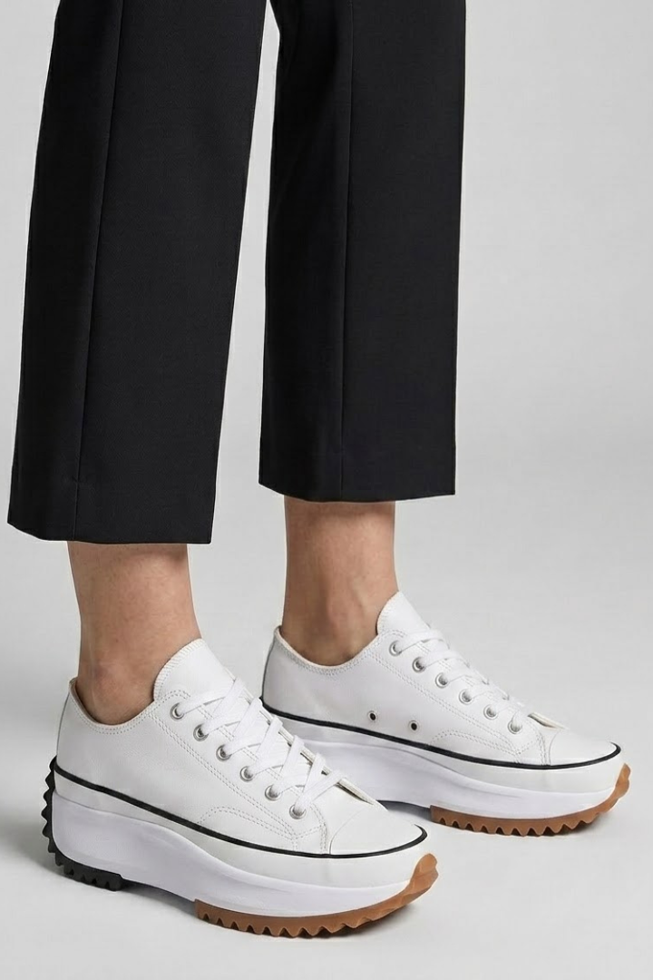 Fenna - Dames Sneakers met Ondersteunende Zool en Plateau voor de Herfst