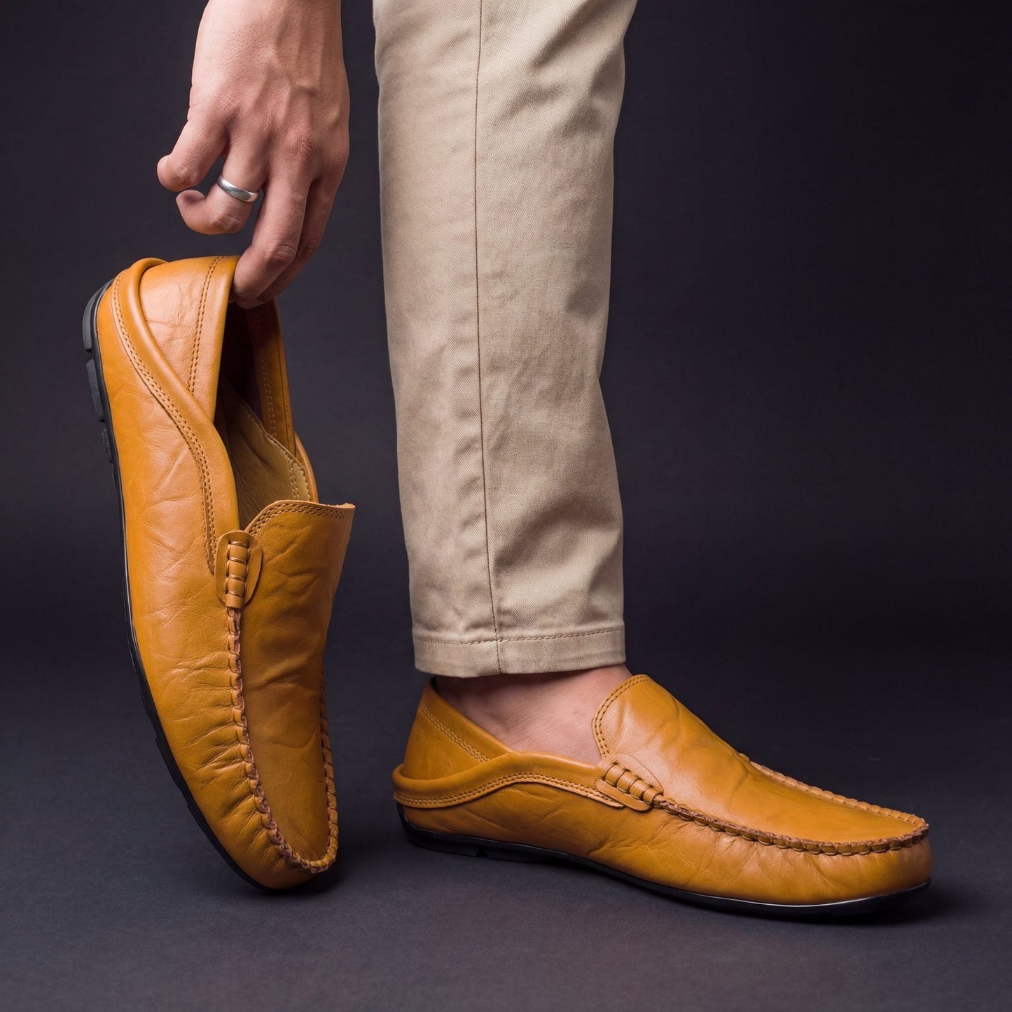 Finn - Casual Comfort Loafers Heren met Duurzame Zool en Moderne Pasvorm