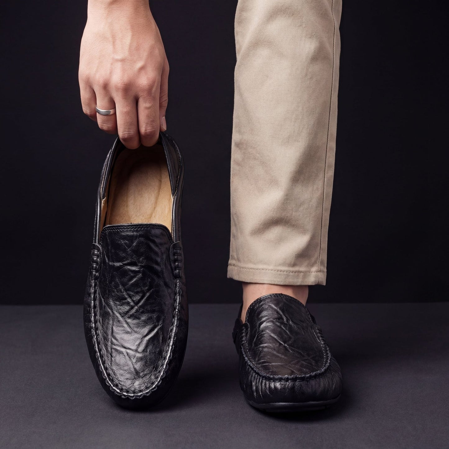 Finn - Casual Comfort Loafers Heren met Duurzame Zool en Moderne Pasvorm