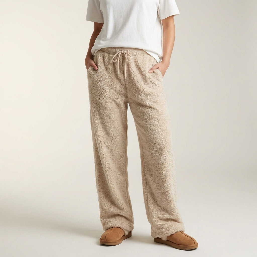 Floor - Dames Joggingbroek voor de Winter Warm en Knus met Fleecevoering