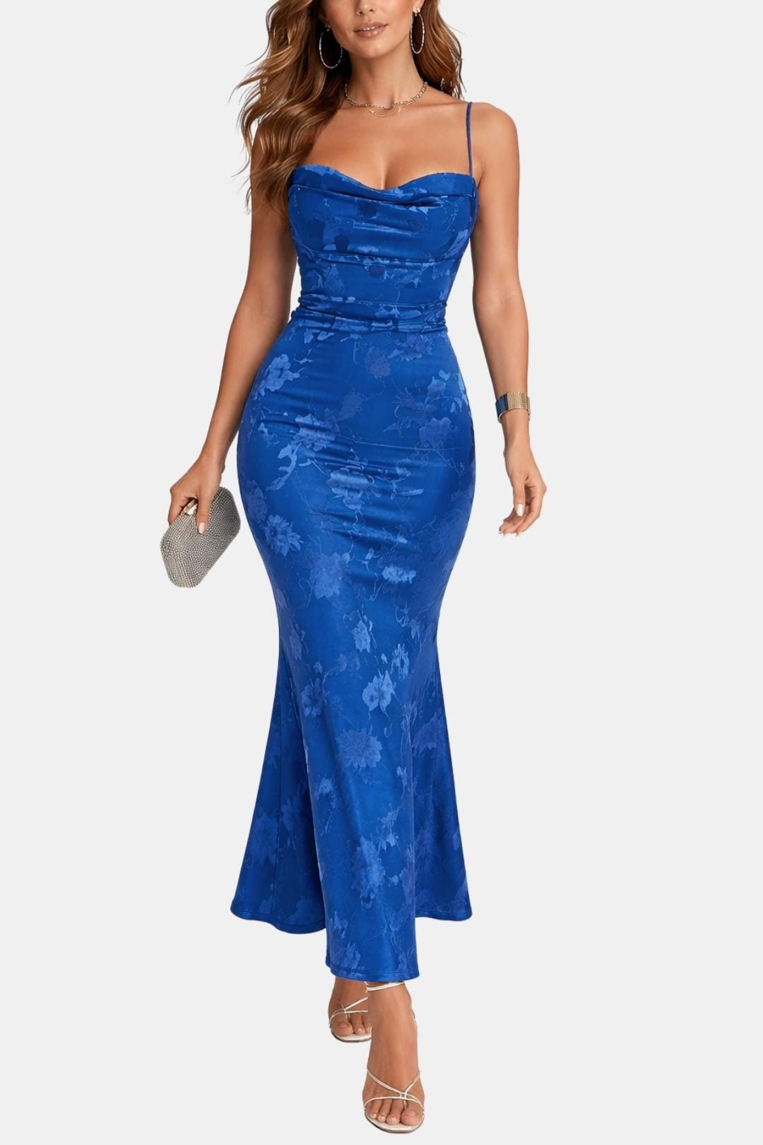 Floor - Elegante Zomerjurk Dames met Fishtail en Spaghettibandjes