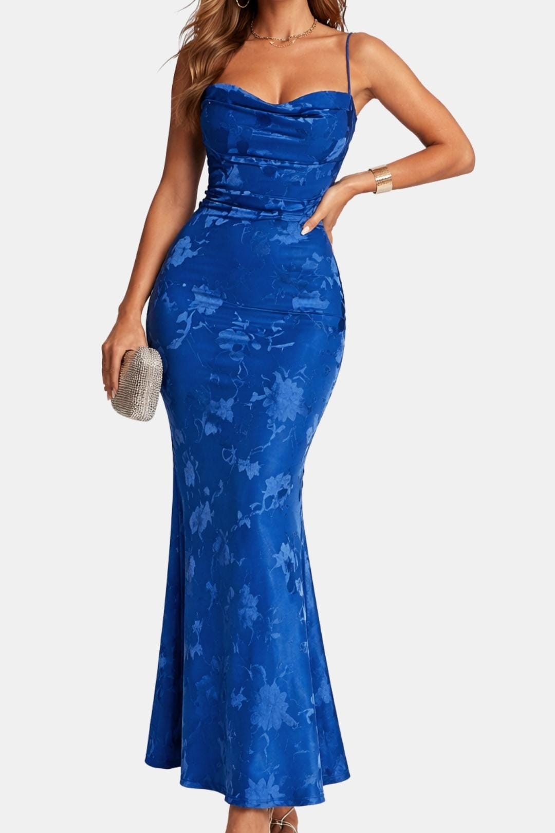 Floor - Elegante Zomerjurk Dames met Fishtail en Spaghettibandjes