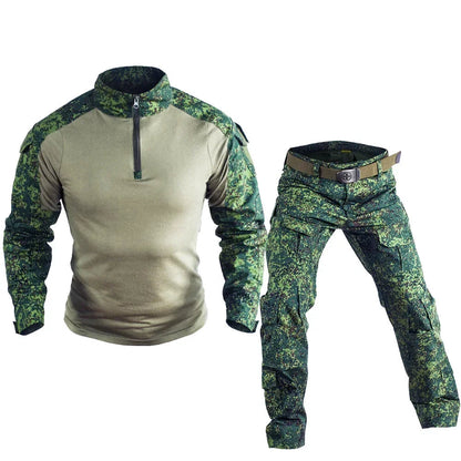 Co-ord Set Heren - Tactical Shirt met Cargo Broek | Outdoor
