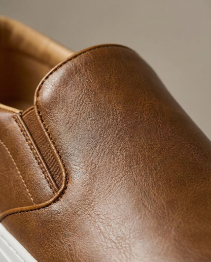 Gijs - Heren Loafers Nette Stijl voor de Winter met Elastische Inzetstukken