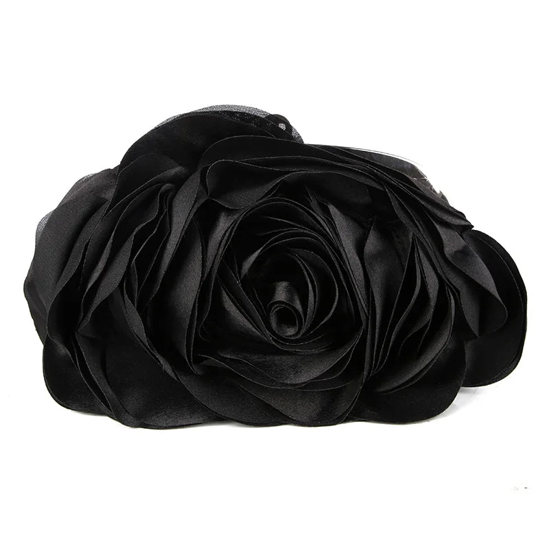 Tas Dames - Avondtasje met Bloem en Ketting | Elegant
