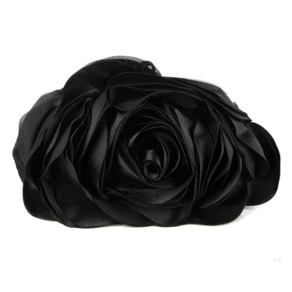 Tas Dames - Avondtasje met Bloem en Ketting | Elegant