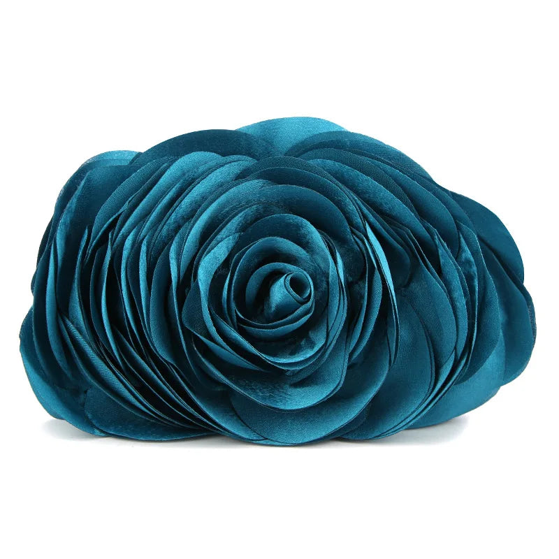 Tas Dames - Avondtasje met Bloem en Ketting | Elegant