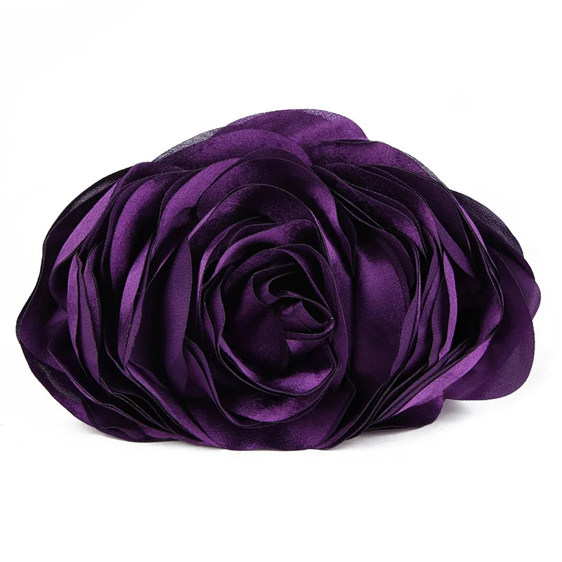 Tas Dames - Avondtasje met Bloem en Ketting | Elegant