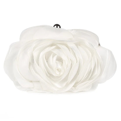 Tas Dames - Avondtasje met Bloem en Ketting | Elegant