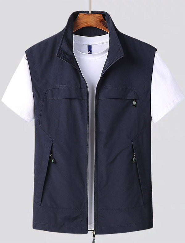 Bodywarmer Heren - Regular Fit met Opstaande Kraag | Outdoor Casual