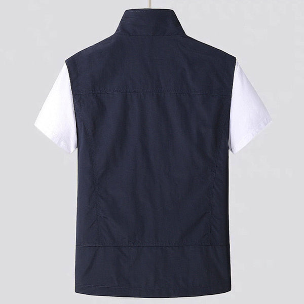 Bodywarmer Heren - Regular Fit met Opstaande Kraag | Outdoor Casual