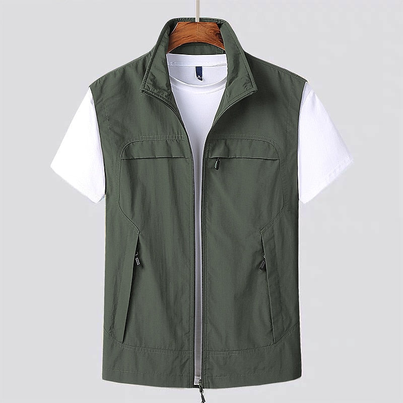Bodywarmer Heren - Regular Fit met Opstaande Kraag | Outdoor Casual