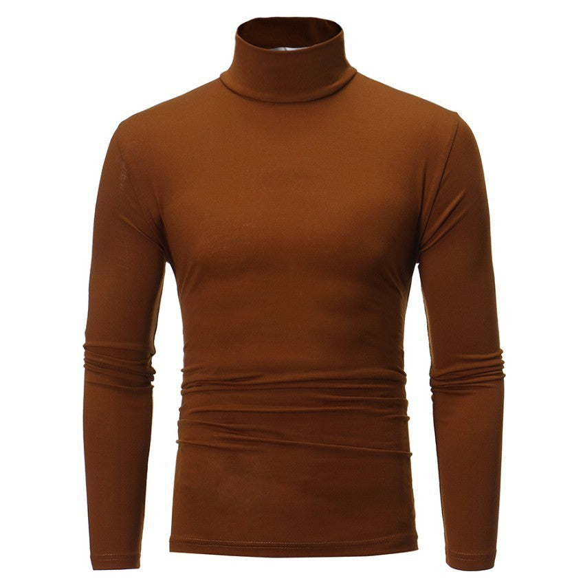 Truien Heren - Slim Fit Col met Lange Mouwen en Hoge Hals | Casual