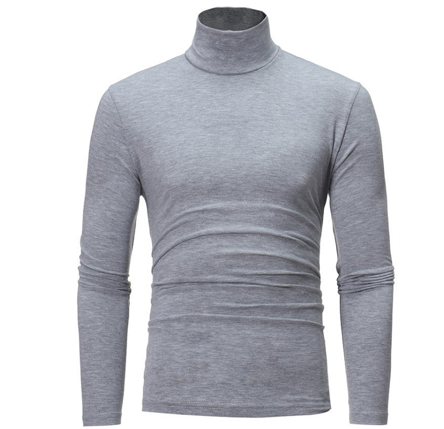Truien Heren - Slim Fit Col met Lange Mouwen en Hoge Hals | Casual