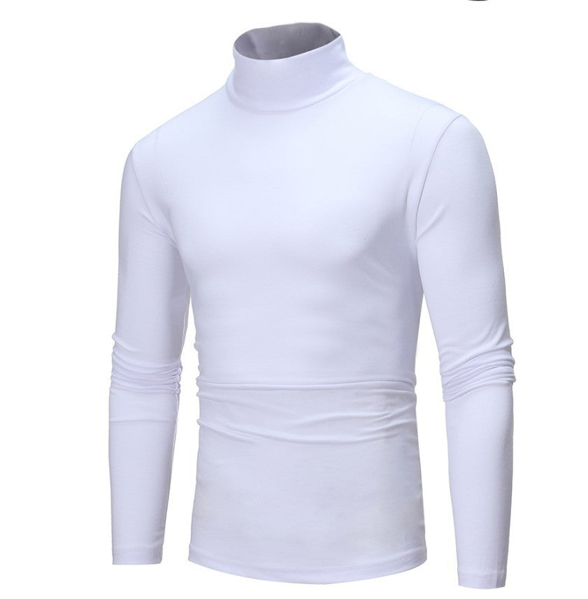Truien Heren - Slim Fit Col met Lange Mouwen en Hoge Hals | Casual