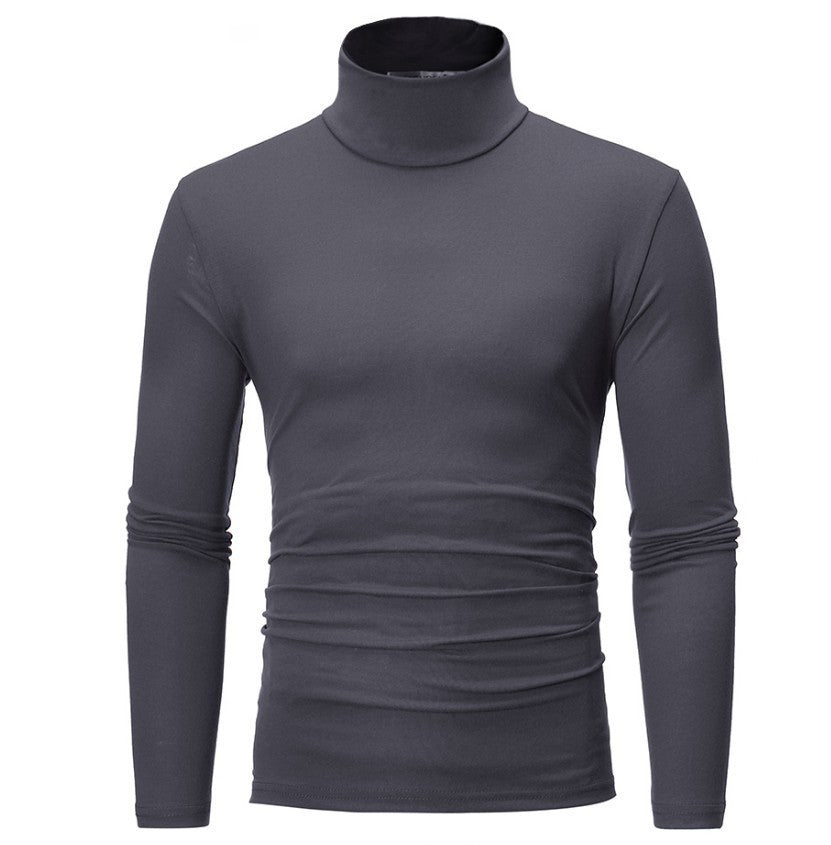 Truien Heren - Slim Fit Col met Lange Mouwen en Hoge Hals | Casual