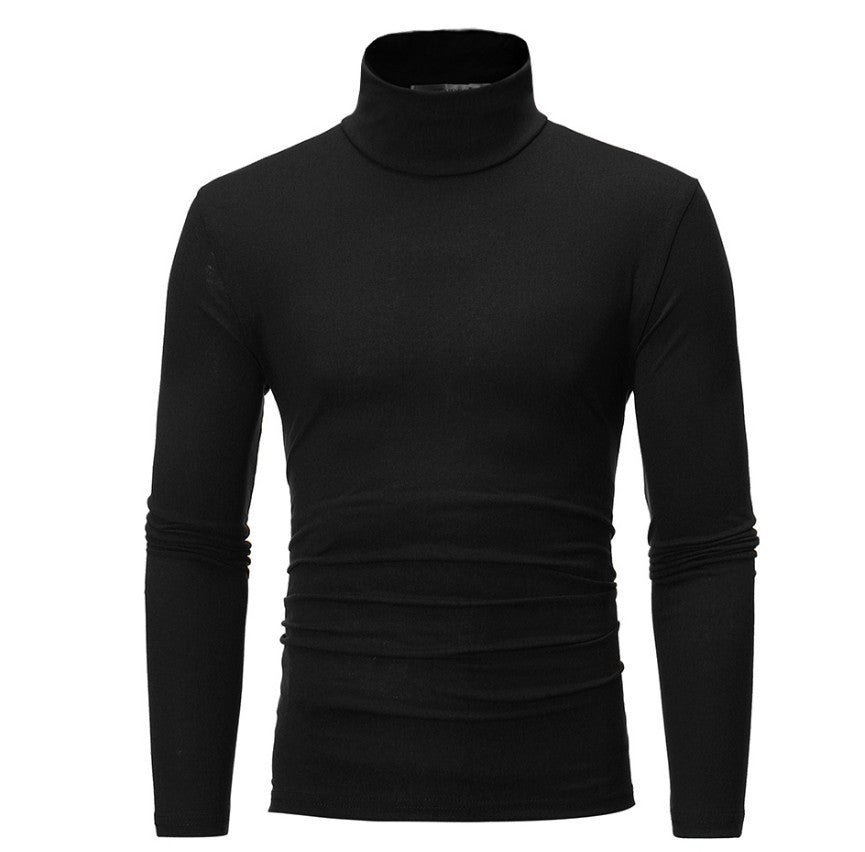 Truien Heren - Slim Fit Col met Lange Mouwen en Hoge Hals | Casual
