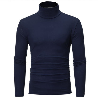 Truien Heren - Slim Fit Col met Lange Mouwen en Hoge Hals | Casual