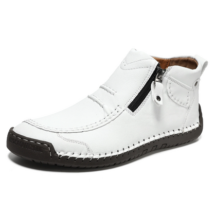 Schoenen Heren - Instapmodel met Zijrits en Mocassinstiksel | Casual