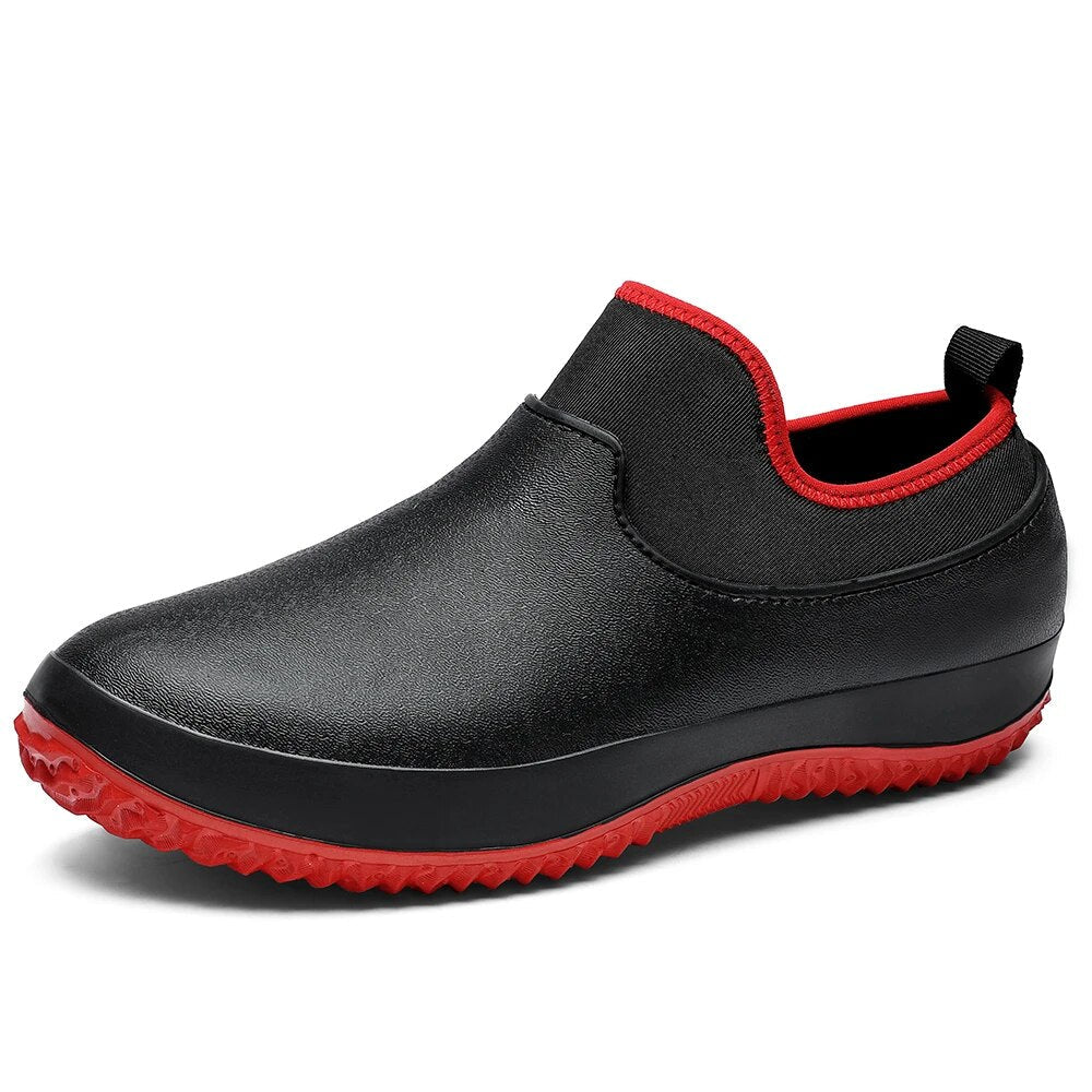 Schoenen Heren - Waterafstotende Instapper met Contrastzool | Casual