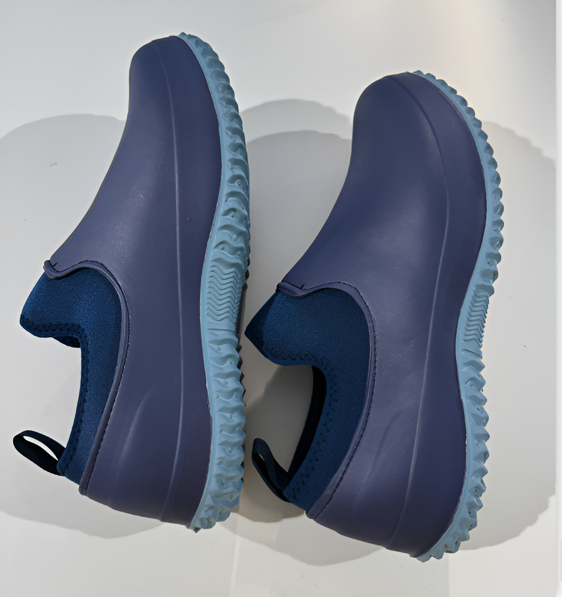 Schoenen Heren - Waterafstotende Instapper met Contrastzool | Casual