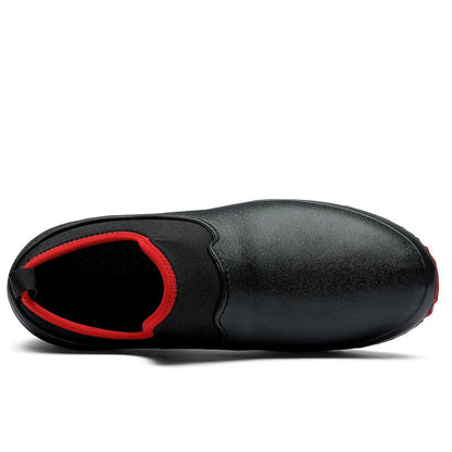 Schoenen Heren - Waterafstotende Instapper met Contrastzool | Casual