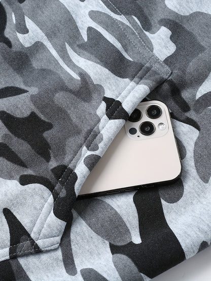 Trainingspak Heren - Hoodie met Joggingbroek Camouflage | Set