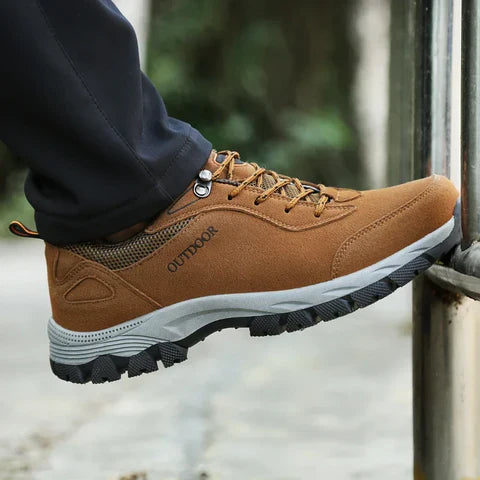 Sneakers Heren - Outdoor Wandelschoen met Vetersluiting | Robuust