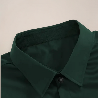 Overhemd Heren - Slim Fit met Lange Mouwen | Stijlvol Zakelijk