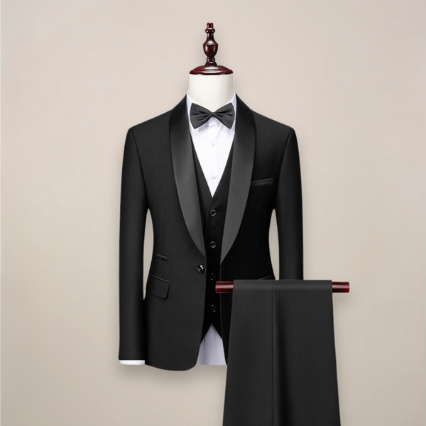 Pak Heren - Driedelig Formeel Slim Fit Smoking Model | Elegant