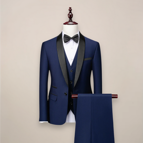 Pak Heren - Driedelig Formeel Slim Fit Smoking Model | Elegant