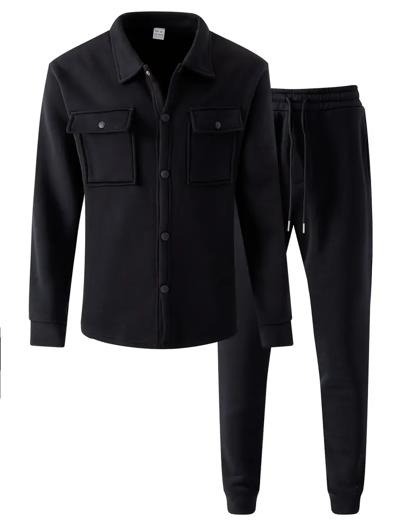 Set Heren - Overshirt met Joggingbroek Casual | Co-ord