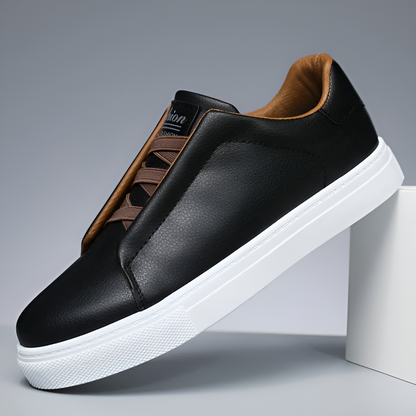Sneakers Heren - Lage Instap met Elastische Sluiting | Casual