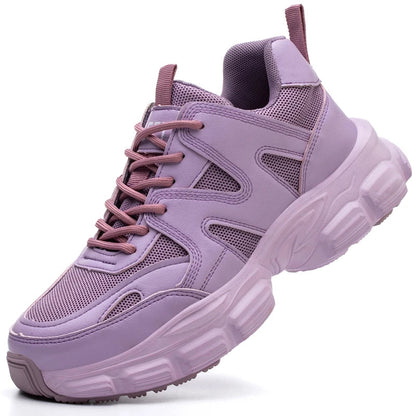Sneakers Heren - Chunky Zool met Vetersluiting | Casual