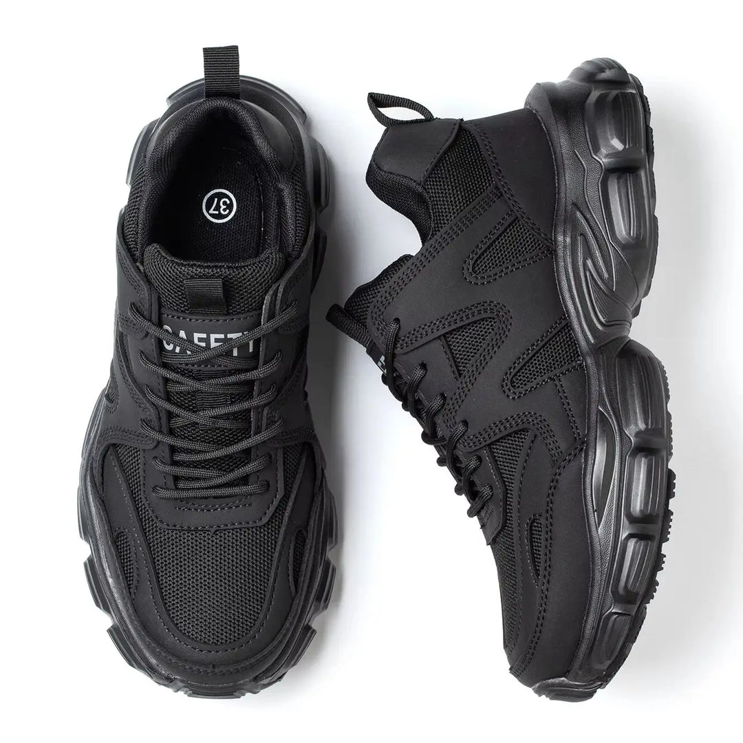 Sneakers Heren - Chunky Zool met Vetersluiting | Casual