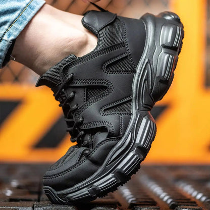 Sneakers Heren - Chunky Zool met Vetersluiting | Casual