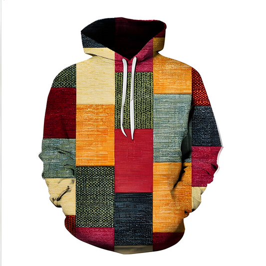 Hoodie Heren - Oversized Graphic Print met Capuchon | Casual
