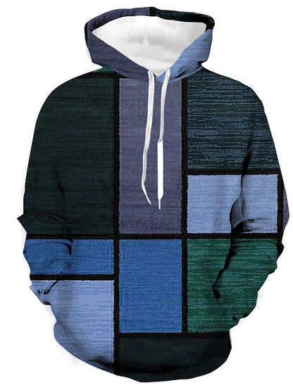 Hoodie Heren - Oversized Graphic Print met Capuchon | Casual