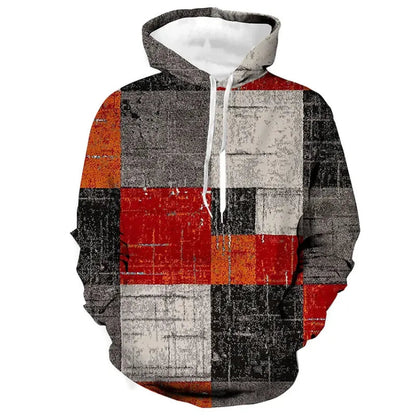 Hoodie Heren - Oversized Graphic Print met Capuchon | Casual