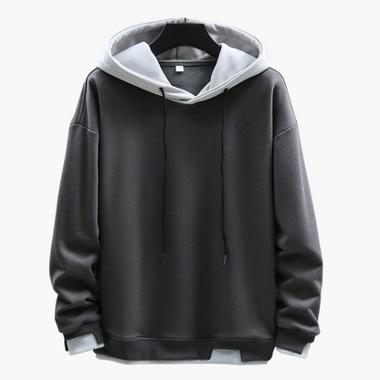 Hoodie Heren - Losse Pasvorm en Contrasterende Details | Oversized