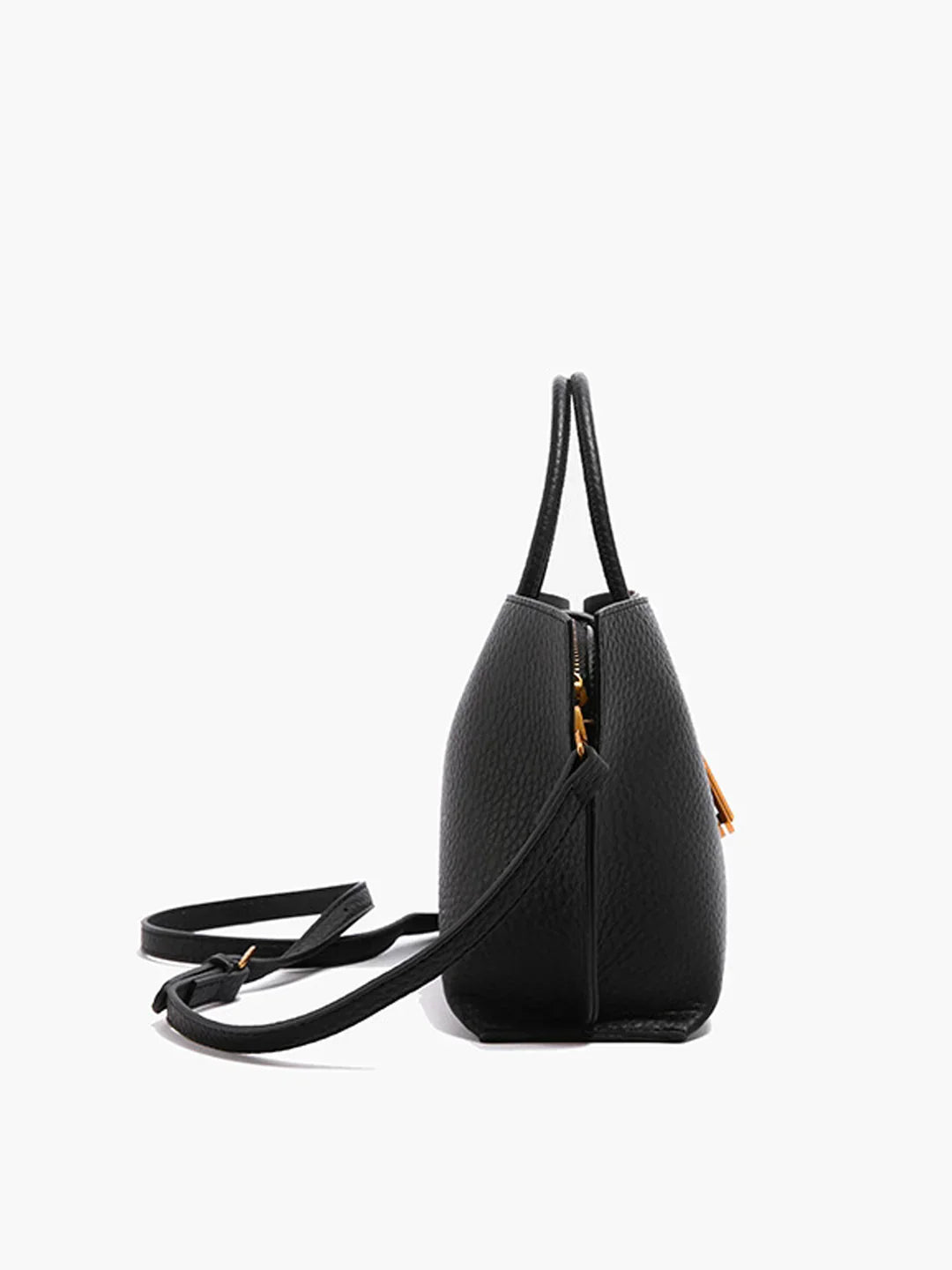 Tas Dames - Ruime Tote met Goudkleurig Slotdetail en Tophandvat | Chic