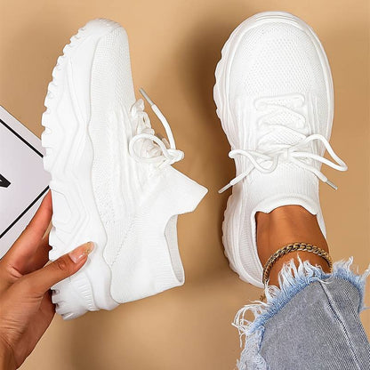 Iris - Stoere Orthopedische Sneakers Dames met Dikke Zool en Ondersteunende Pasvorm