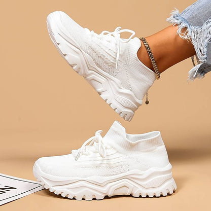 Iris - Stoere Orthopedische Sneakers Dames met Dikke Zool en Ondersteunende Pasvorm