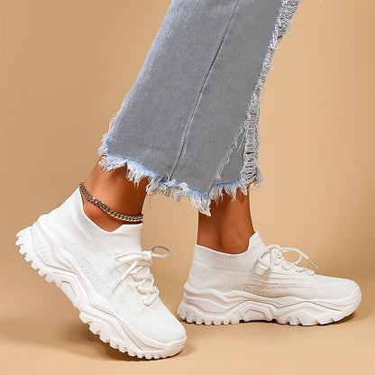 Iris - Stoere Orthopedische Sneakers Dames met Dikke Zool en Ondersteunende Pasvorm