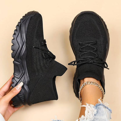 Iris - Stoere Orthopedische Sneakers Dames met Dikke Zool en Ondersteunende Pasvorm