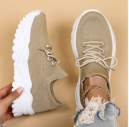 Iris - Stoere Orthopedische Sneakers Dames met Dikke Zool en Ondersteunende Pasvorm