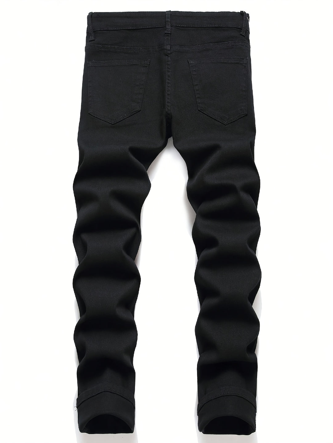 Jeans Heren - Skinny Fit met Destroyed Details en Rits | Trendy